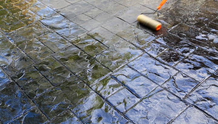 Charleston, South Carolina Concrete Stamp Floors Enhance Interior Design